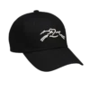 Negro – Gorra de algodón orgánico liso