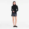 Negro – Jersey de cuello alto de punto
