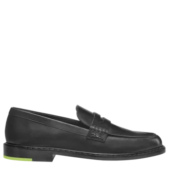 Negro – Mocasines Au Sultan de cuero