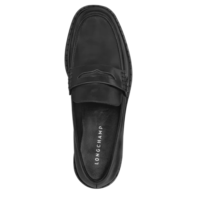 Negro – Mocasines Au Sultan de cuero