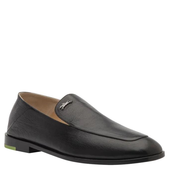 Negro – Mocasines Au Sultan de cuero