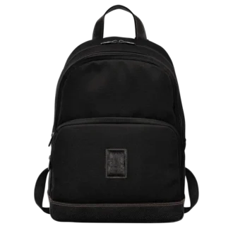 Negro – Mochila Boxford de lona reciclada