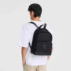 Negro – Mochila Boxford de lona reciclada