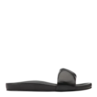 Negro – Mules Roseau de cuero