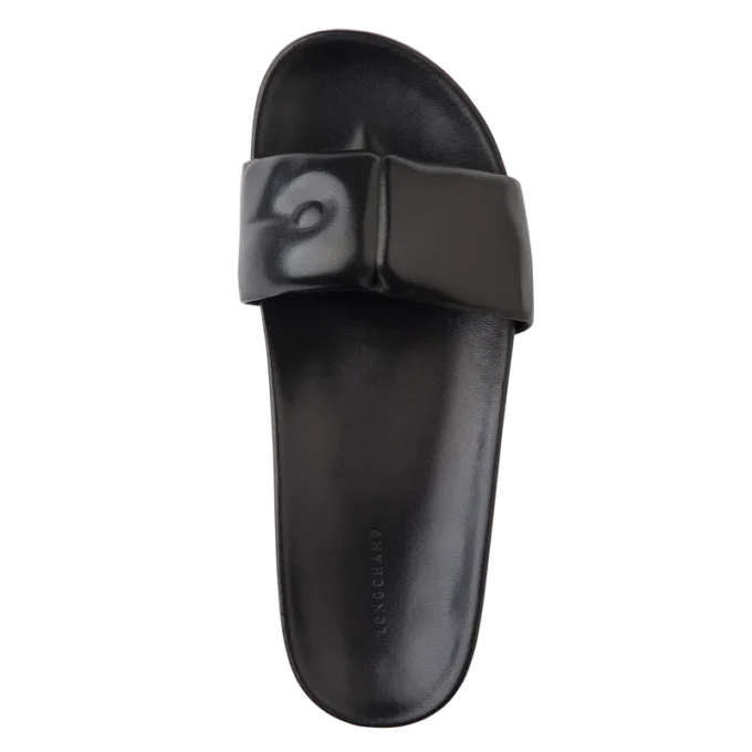 Negro – Mules Roseau de cuero