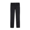 Negro – Pantalones de satén técnico