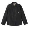 Negro/Papel – Tafetán técnico Blusón acolchado