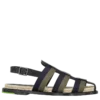 Negro – Sandalias de cuero Shadow