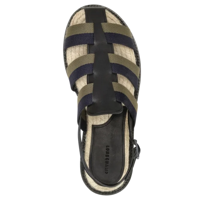 Negro – Sandalias de cuero Shadow