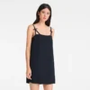 Negro – Vestido de crepé