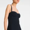 Negro – Vestido de crepé