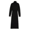 Negro – Vestido largo de punto