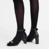 Negro – Zapatos de salón La Baronne de piel