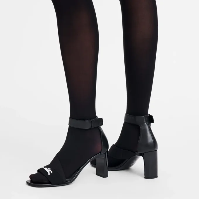 Negro – Zapatos de salón La Baronne de piel