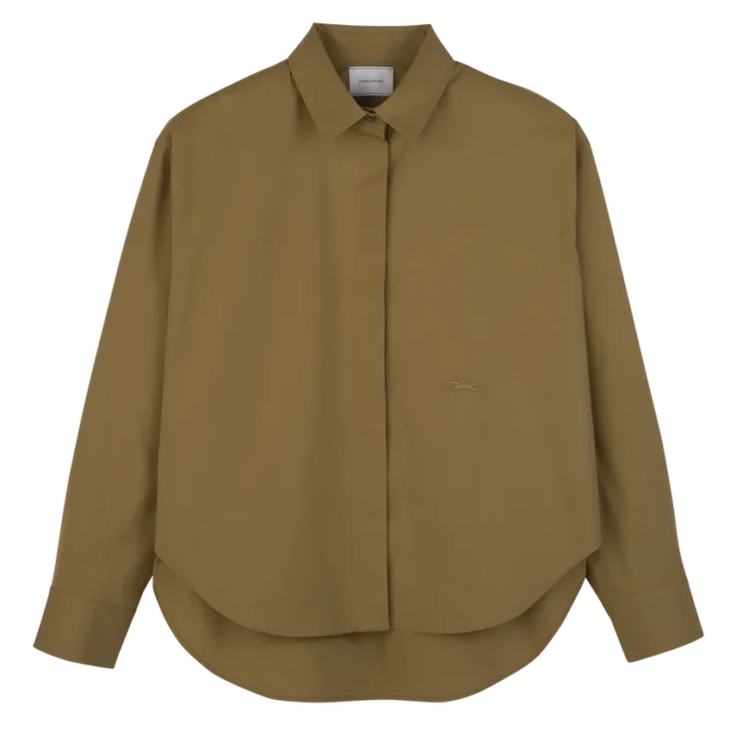 Oliva – Camisa de popelín