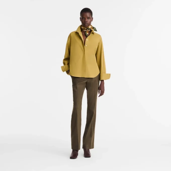 Oliva – Camisa de popelín