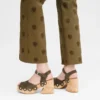 Olive – Cuero Sandalias La Cigale