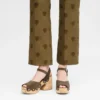 Olive – Cuero Sandalias La Cigale