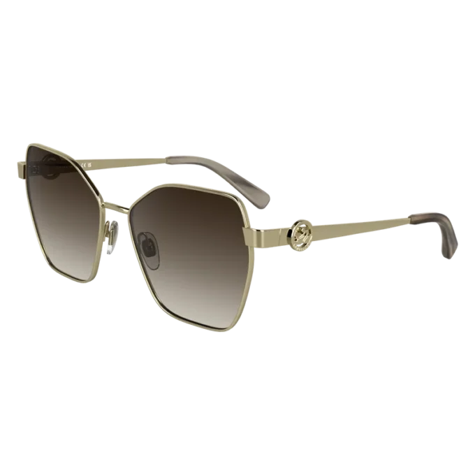 Oro/Marrón – Gafas de sol metálicas