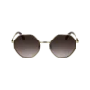Oro/Marrón Rosa – Gafas de sol de metal