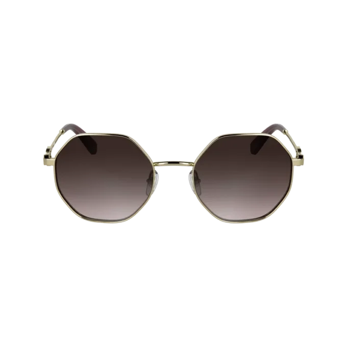 Oro/Marrón Rosa – Gafas de sol de metal
