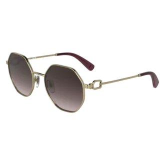 Oro/Marrón Rosa – Gafas de sol de metal