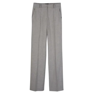 Pantalones de franela grises