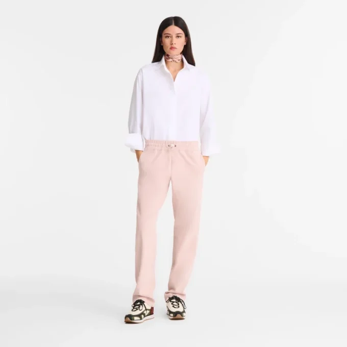 Pantalones rectos de piel