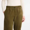 Pantalones rectos de piel
