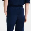 Pantalones rectos de piel