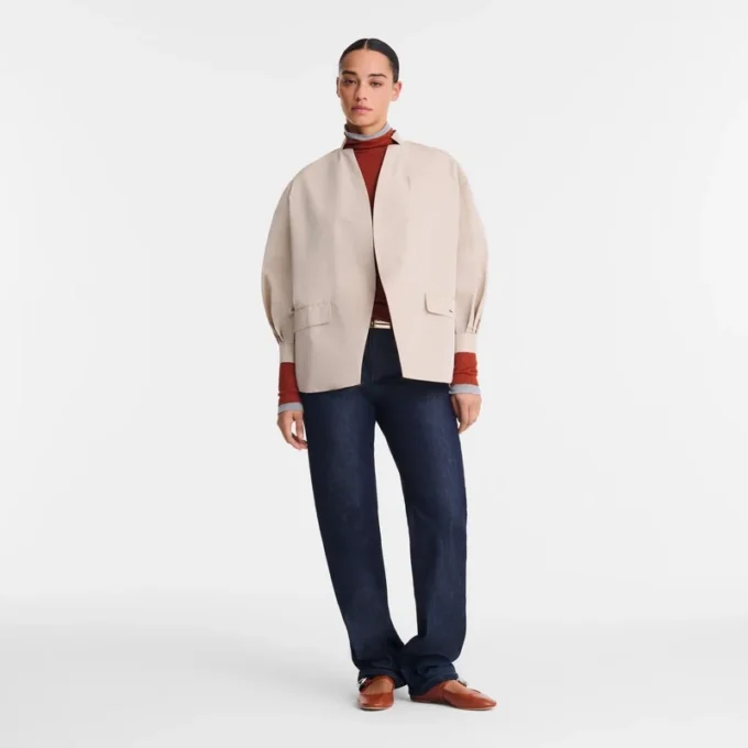 Papel – Tafetán técnico Chaqueta kimono