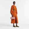 Pink Tea – Bolso de mano Daylong M de piel