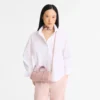 Pink Tea – Bolso de mano Daylong S de piel