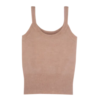 Pink Tea – Camiseta sin mangas de punto
