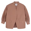 Pink Tea – Chaqueta kimono de tafetán técnico