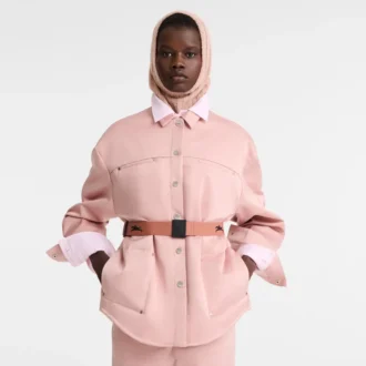 Pink Tea – Cinturón de lona para mujer