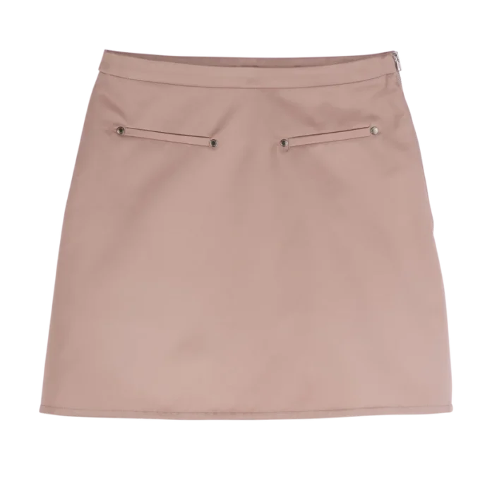 Pink Tea – Falda de satén técnico