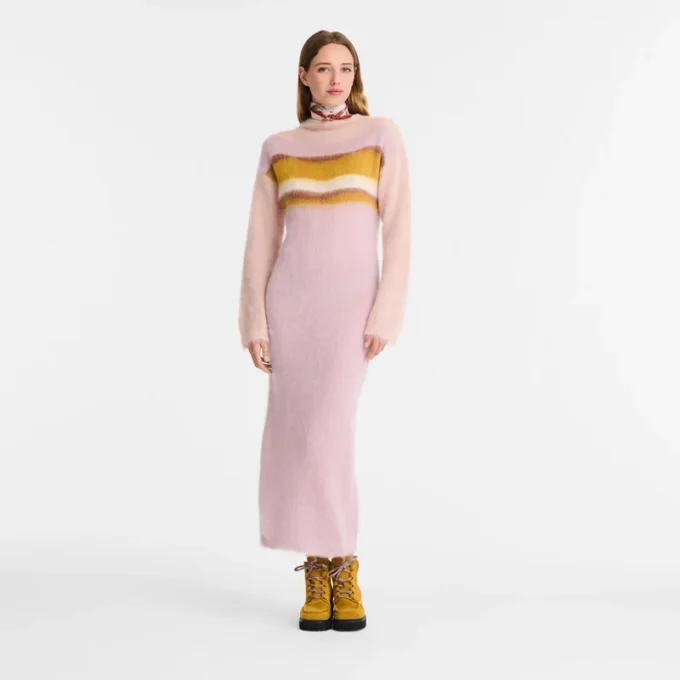 Pink Tea – Vestido de punto