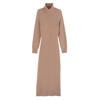 Pink Tea – Vestido largo de punto