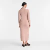 Pink Tea – Vestido largo de punto