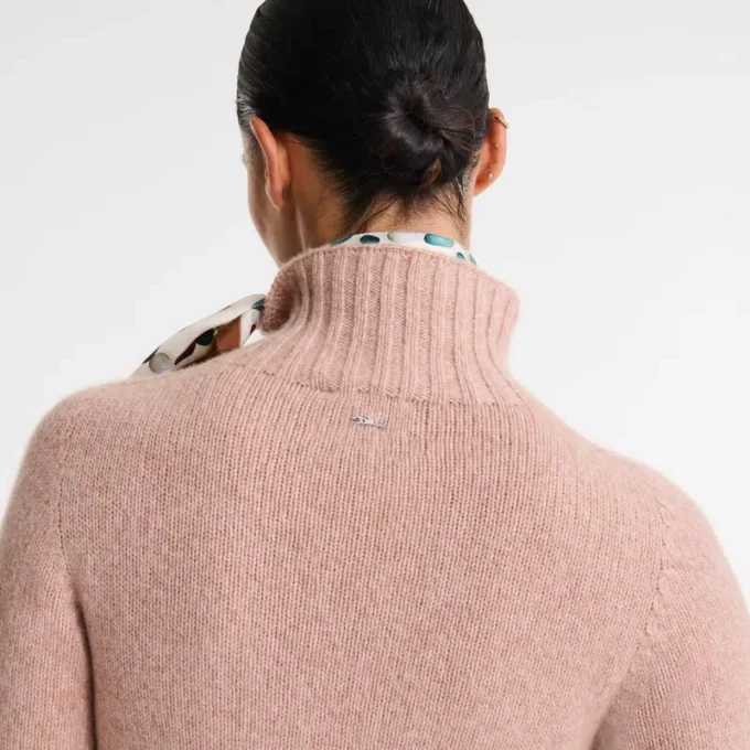 Pink Tea – Vestido largo de punto