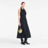 Pistacho – Bolso de mano Le Roseau de piel