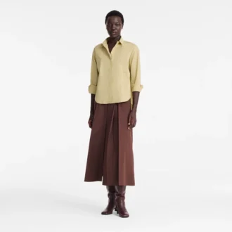 Pistacho – Camisa de popelín