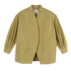 Pistacho – Chaqueta kimono de tafetán técnico