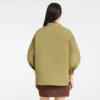 Pistacho – Chaqueta kimono de tafetán técnico