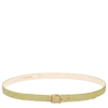 Pistacho – Cinturón de cuero para mujer