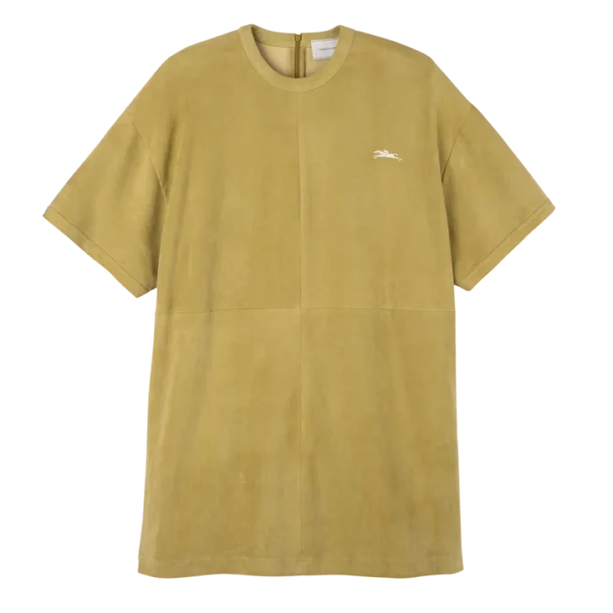 Pistacho – Vestido de piel