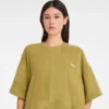 Pistacho – Vestido de piel