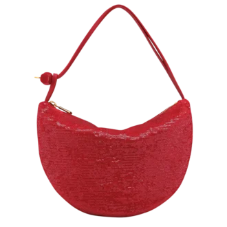 Rojo – Bolso de mano Le Roseau de lona