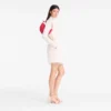 Rojo – Bolso de mano Le Roseau de lona